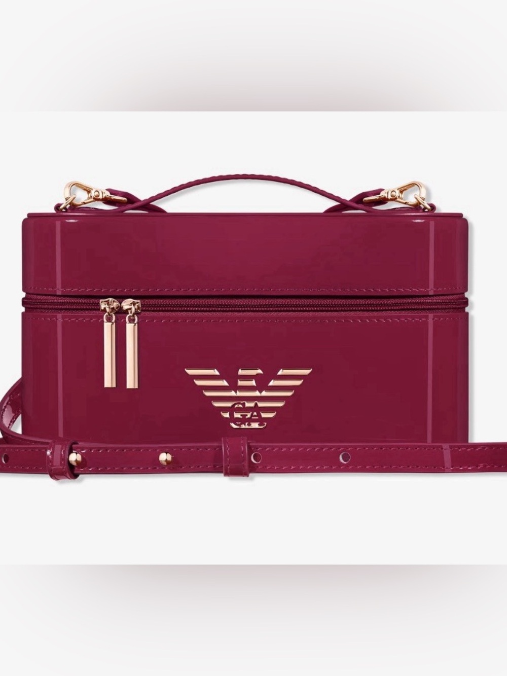 Giorgio Armani Beautiful Burgundy Crossbody